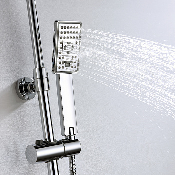 Душевая система WasserKRAFT A17701 Хром