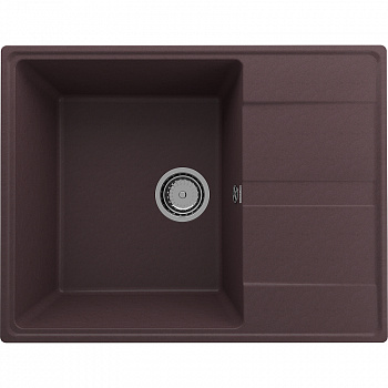 Кухонная мойка Ulgran Quartz Prima 650-06 Трюфель