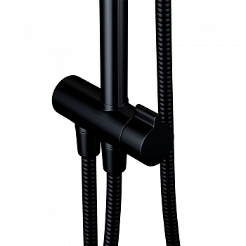 Душевая система Damixa Origin Evo 978200300 Черная матовая