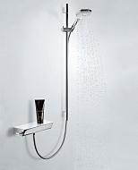 Смеситель для душа Hansgrohe Ecostat Select 13161400 с термостатом Хром Белый