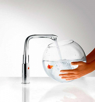 Смеситель для раковины Hansgrohe Metris 31187000 Хром