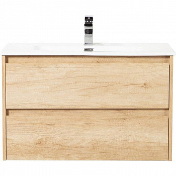 Тумба под раковину BelBagno Kraft 80 KRAFT-800-2C-SO-RNN подвесная Rovere Nebrasca Nature