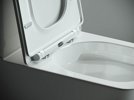 Унитаз компакт Ceramica Nova Cubic CN1803 с бачком и сиденьем Микролифт