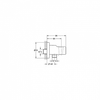 Душевая система Grohe Eurosmart 124440 Хром