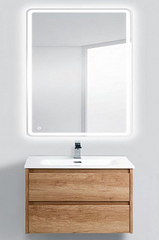 Тумба под раковину BelBagno Kraft 80 KRAFT-800-2C-SO-RNN подвесная Rovere Nebrasca Nature