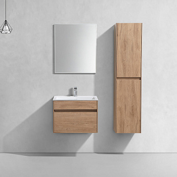 Тумба под раковину Vincea Chiara 60 VMC-2C600NO подвесная N.Oak