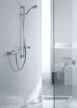 Смеситель для душа Hansgrohe Ecostat Comfort 13116000 с термостатом Хром