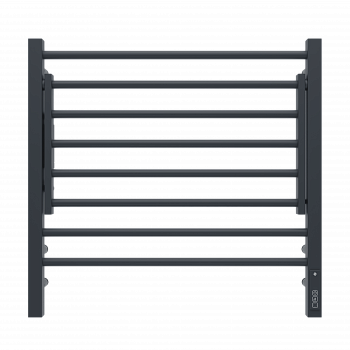 Горизонт П8 600х600 электро КС ЧЕРНЫЙ МУАР (sensor quick touch) Полотенцесушитель TERMINUS