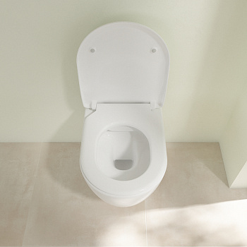 Унитаз Villeroy&Boch Avento 5656RS01 подвесной с сиденьем Микролифт