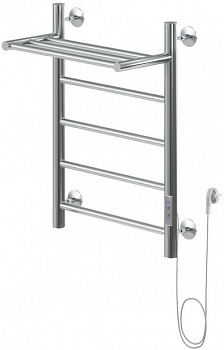 Полотенцесушитель электрический Aquanet Mauro 60х50 Тэн справа , с полкой