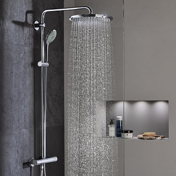 Душевая система Grohe Euphoria System 26075000 с термостатом Хром