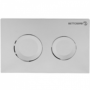 Инсталляция Pestan Sava Fix Slim SET40006468 для унитаза с клавишей смыва Хром матовый