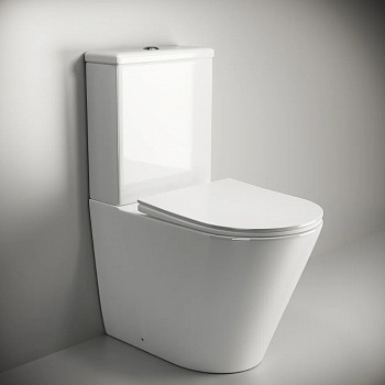 Унитаз компакт Ceramica Nova Highlight CN1802 с бачком и сиденьем Микролифт