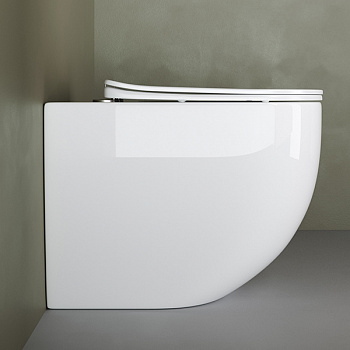 Унитаз Ceramica Nova Mia Rimless CN1810 приставной с сиденьем Микролифт