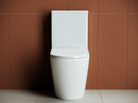 Унитаз компакт Ceramica Nova Highlight CN1802 с бачком и сиденьем Микролифт