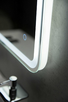 Зеркало BelBagno SPC-MAR-1000-800-LED-TCH-WARM с подсветкой с подогревом с сенсорным выключателем