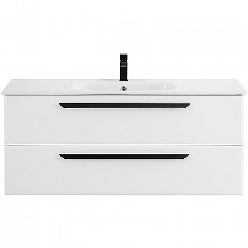 Тумба под раковину Cezares Eco-Cer 120 ECO-CER-1200-2C-SO-BO подвесная Bianco Opaco