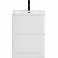 Тумба под раковину BelBagno 60 ALBANO-600-2C-PIA-BL Bianco Lucido