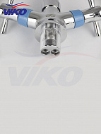 Смеситель для кухни Viko V-2533 Хром Синий