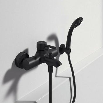 Смеситель для ванны Ideal Standard Ceraline BC199XG Черный шелк