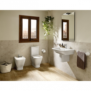 Сиденье для унитаза Roca The Gap 801472004 Белое с микролифтом