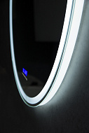Зеркало BelBagno SPC-RNG-800-LED-TCH-RAD с подсветкой с сенсорным выключателем с bluetooth с термометром с радио