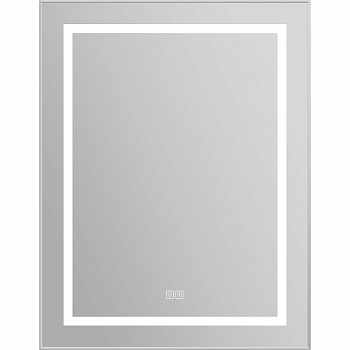 Зеркало BelBagno Kraft 68.5 SPC-KRAFT-685-885-TCH-WARM с подсветкой с подогревом Сатин с сенсорным выключателем
