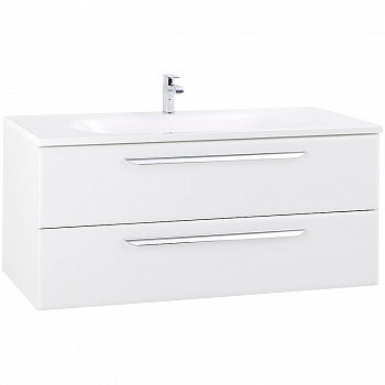 Тумба под раковину Cezares Eco 120 ECO-1200-2C-SO-BO подвесная Bianco Opaco