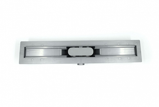 Дренажный канал Timo 60см с решеткой SINGLE GAP из нержавеющей стали Smart (SM-GG60-LS40(DRY))