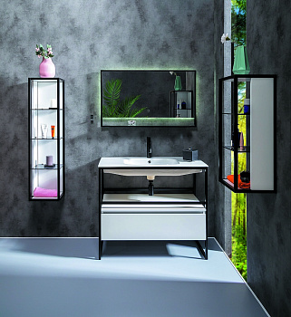 Тумба Boheme Armadi Art Loft 100 894-100-W подвесная Белая
