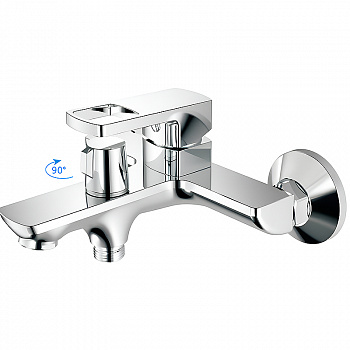 Смеситель для ванны Haiba HB60176 Хром