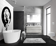 Тумба под раковину BelBagno 120 ALBANO-1200-2C-SO-RVB подвесная Rovere Vintage Bianco