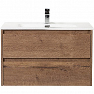 Тумба под раковину BelBagno Kraft 70 KRAFT-700-2C-SO-RT подвесная Rovere Tabacco