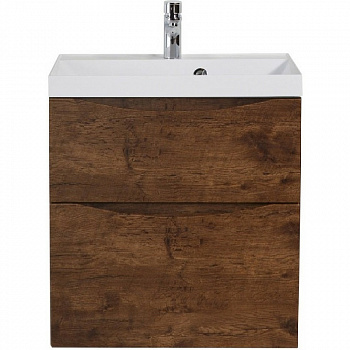 Тумба под раковину BelBagno Marino 60 MARINO-H60-600-2C-SO-RW-P подвесная Rovere Moro