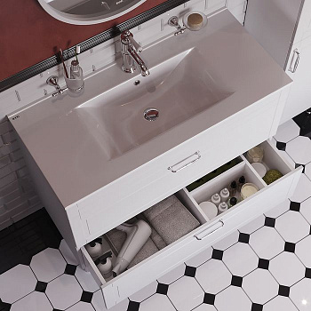 Тумба с умывальником IDDIS Oxford 100 см (OXF10W1i95K)