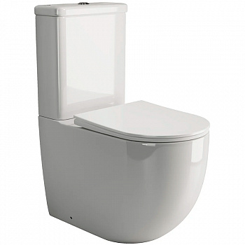Унитаз компакт Ceramica Nova Mia CN1801 с бачком и сиденьем Микролифт