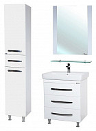 Тумба под раковину Bellezza Рокко 60 4635309660011 Белая