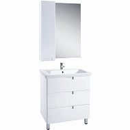 Зеркало со шкафом Bellezza Пегас 60 L 4610409002015 Белое