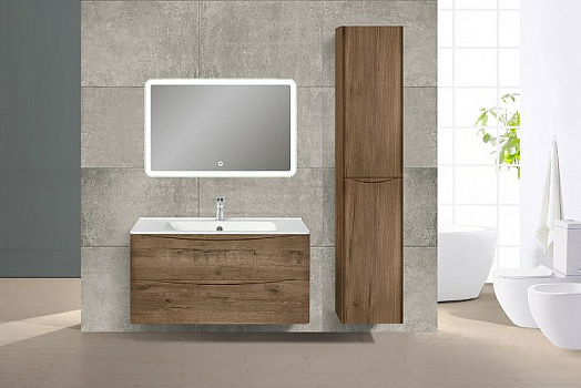 Тумба под раковину Vincea Paola 100 VMC-2P100VO подвесная V.Oak