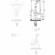 Смеситель для кухни Kaiser Merkur 27033 Хром