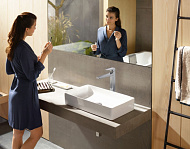 Смеситель для раковины Hansgrohe Metropol 32512670 Черный матовый