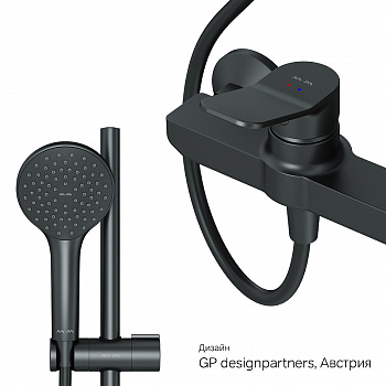 Душевая система AM.PM X-Joy F42885A24 Черная