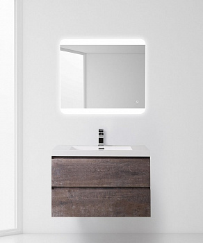 Тумба под раковину BelBagno Luce 80 LUCE-800-2C-SO-PT подвесная Stone