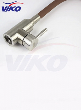 Смеситель для кухни Viko V-4458 Нержавеющая сталь Коричневый