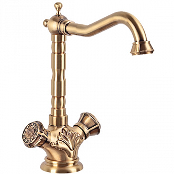 Смеситель для раковины Bronze de Luxe Royal 10105 Бронза