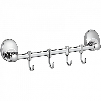 Вешалка для полотенец Haiba HB1615-4 Хром