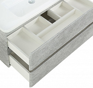 Тумба под раковину BelBagno 105 ALBANO-CER-1050-2C-SO-CVG подвесная Cemento Verona Grigio