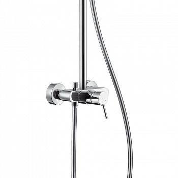 Душевая система Hansgrohe Croma Select S 27255400 Хром Белая