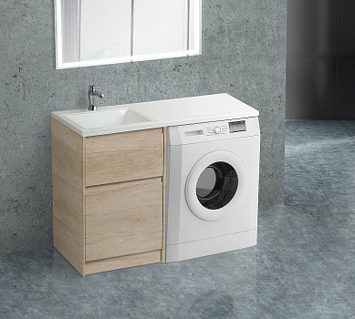 Тумба под раковину BelBagno Kraft 120 KRAFT-LVD-580/1200-2C-PIA-RNN Rovere Nebrasca Nature