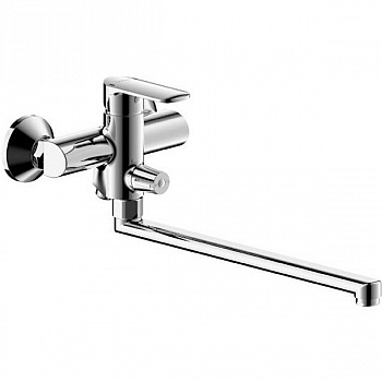 Смеситель для ванны Bravat Louise F6191183CP-01L-RUS универсальный Хром
